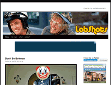 Tablet Screenshot of lobshots.com